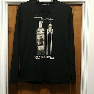 Men's Dolce & Gabbana Long Sleeve Shirt.